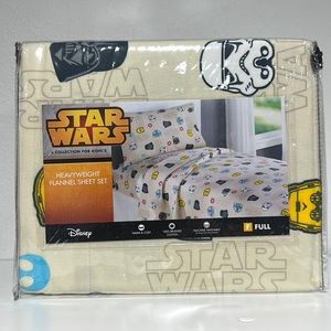 Star Wars Flannel Sheet Set, Full